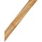 Ekena Millwork 6"W x 30"D x 38"H Traditional Rough Sawn Knee Brace, Western Red Cedar BRC06X30X38TRA00RWR - alternate 2